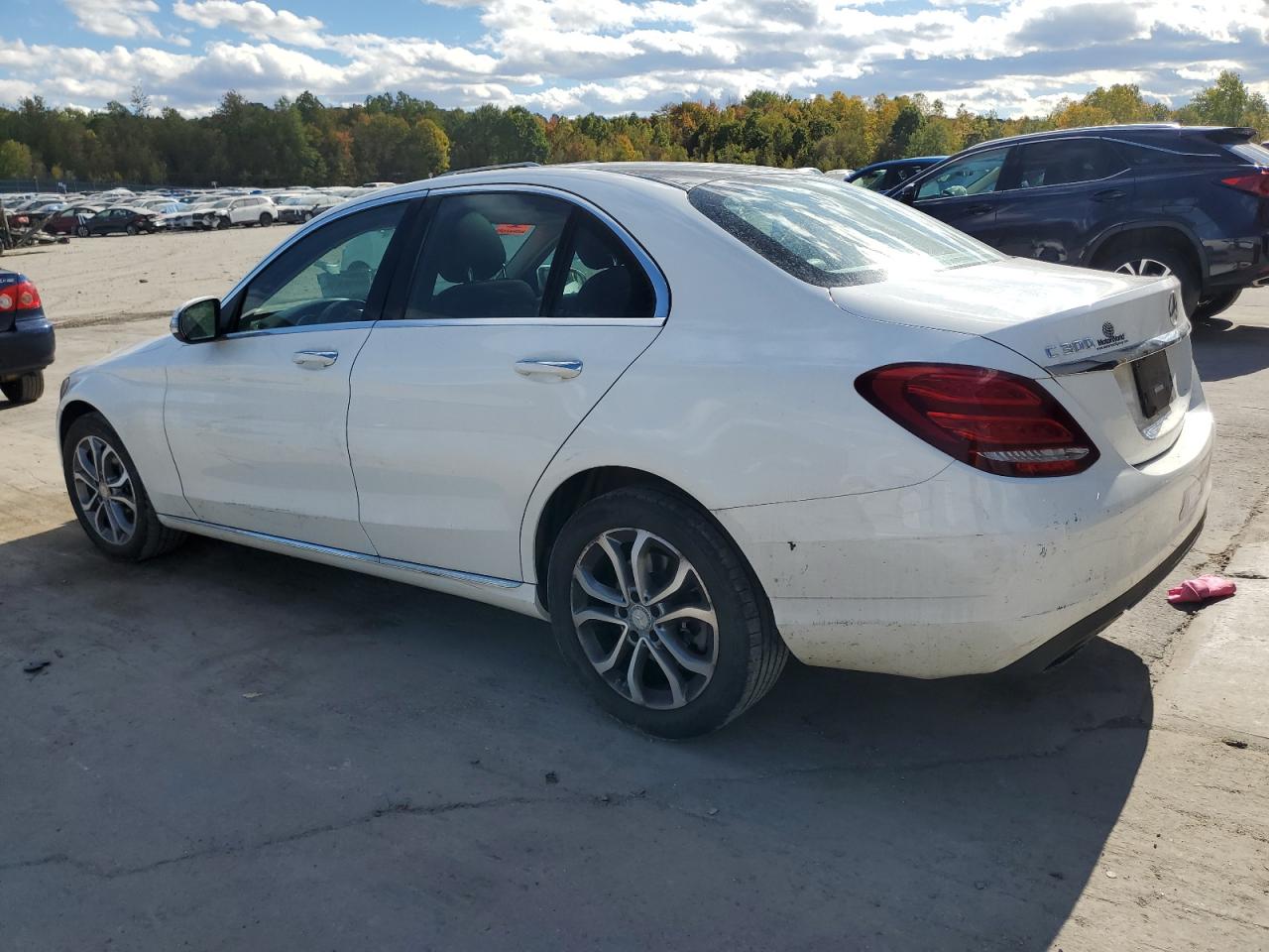 Lot #3030736098 2015 MERCEDES-BENZ C 300 4MAT