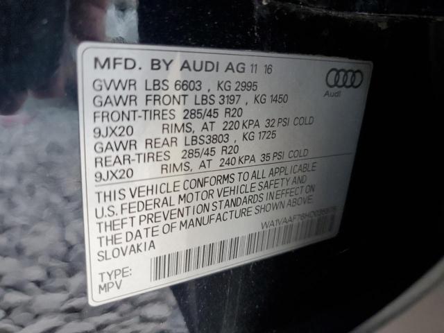 VIN WA1VAAF76HD035976 2017 Audi Q7, Prestige no.13