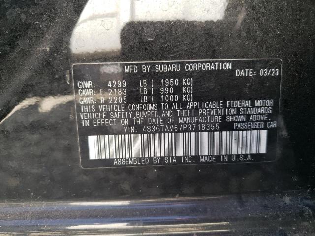 2023 SUBARU IMPREZA PR - 4S3GTAV67P3718355