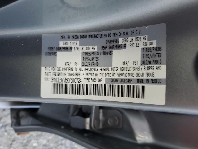 2019 TOYOTA YARIS L - 3MYDLBYV6KY510724