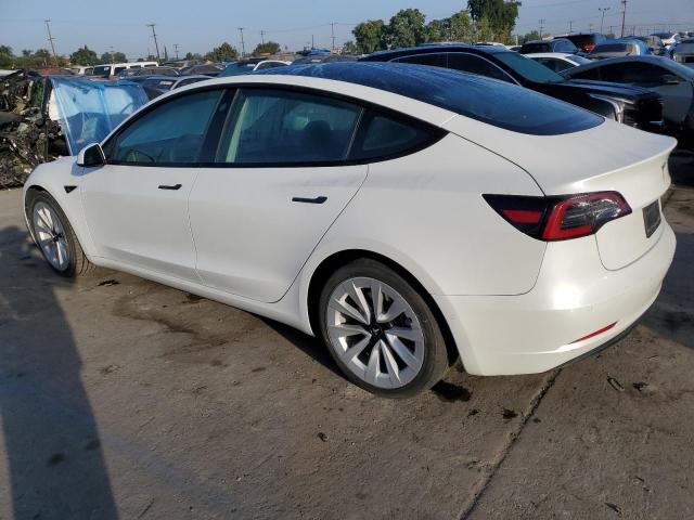 TESLA MODEL 3 2021 white  Electric 5YJ3E1EAXMF028143 photo #3