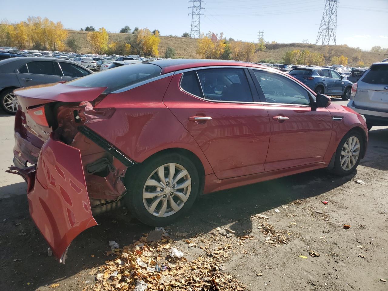 Lot #2971860013 2015 KIA OPTIMA EX