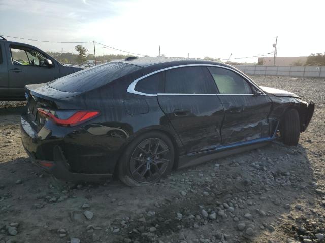 BMW I4 EDRIVE 2024 black  electric WBY43AW04RFR68813 photo #4