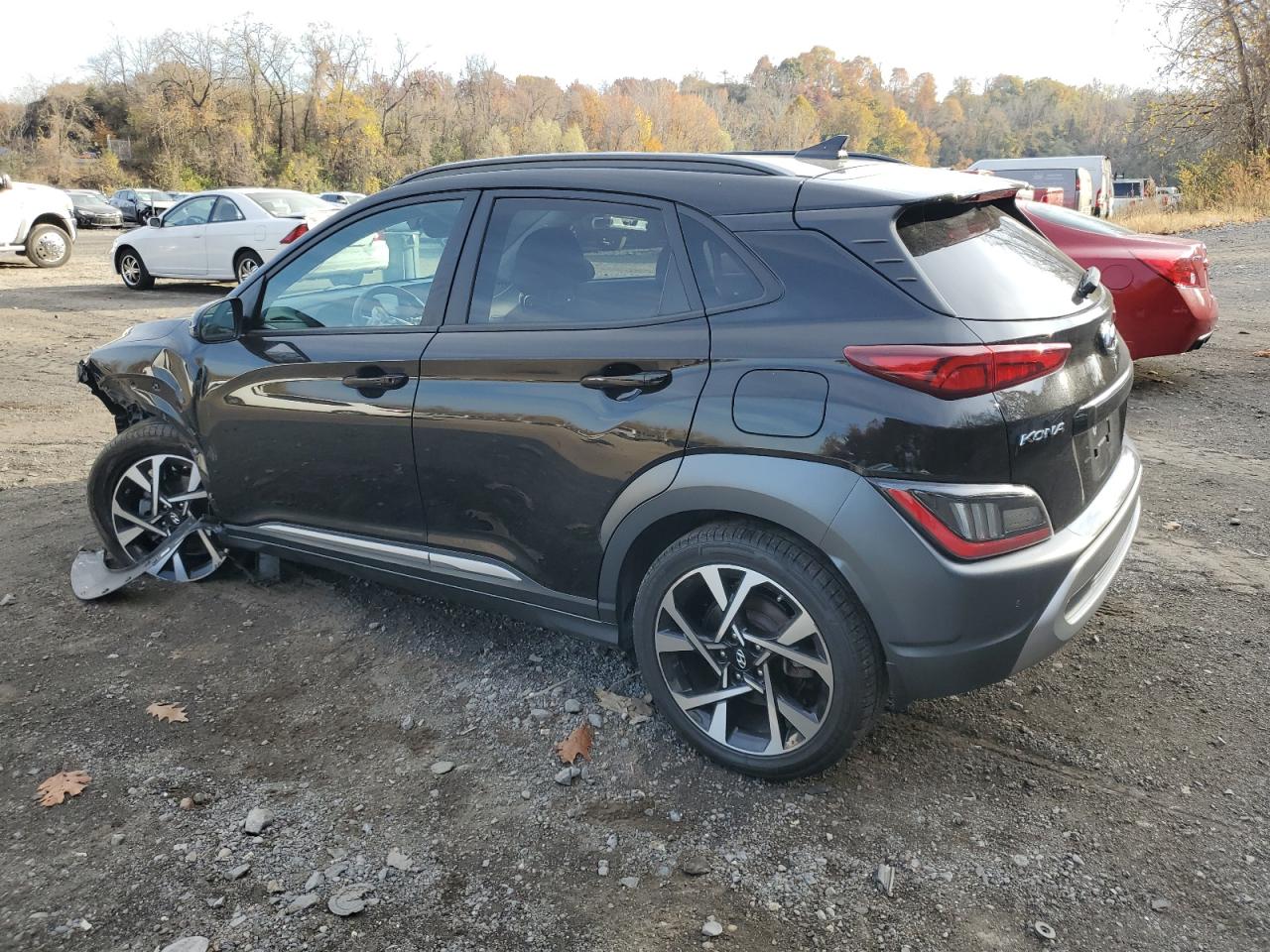 Lot #2959870329 2022 HYUNDAI KONA LIMIT