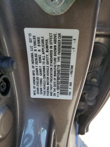 19XFB2F90FE045719 2015 HONDA CIVIC