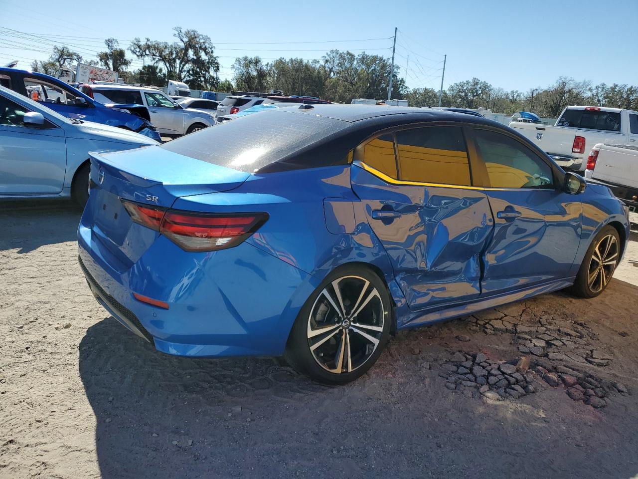 Lot #2989157933 2021 NISSAN SENTRA SR