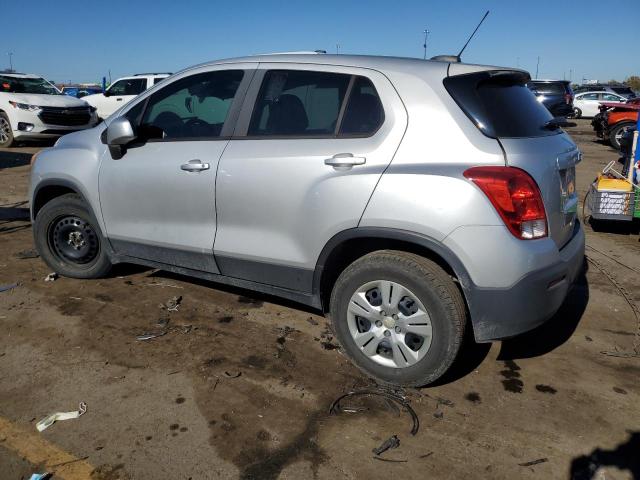 CHEVROLET TRAX LS 2015 silver 4dr spor gas KL7CJKSB1FB060187 photo #3