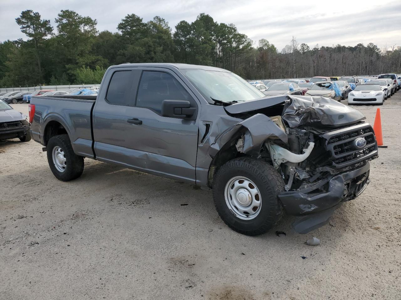 Lot #2902580925 2021 FORD F150 SUPER