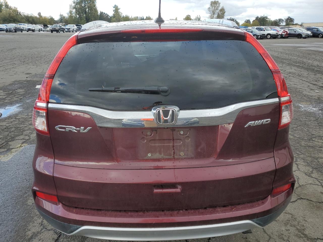 Lot #2921774513 2016 HONDA CR-V EXL