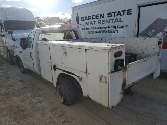 FORD F250 SUPER 2002 white pickup gas 1FTNF20L02EA22337 photo #3