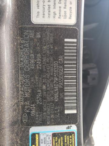 2015 KIA CADENZA PR - KNALN4D79F5183310