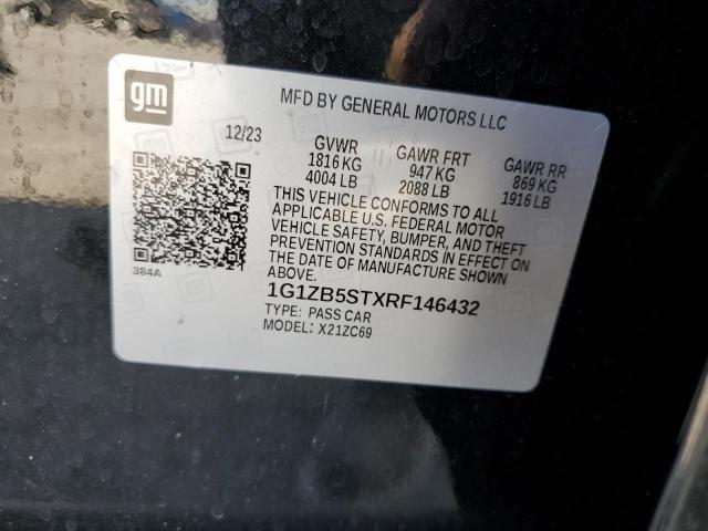 2024 CHEVROLET MALIBU LS 1G1ZB5STXRF146432