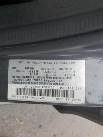 2015 MAZDA 6 TOURING - JM1GJ1V50F1203706