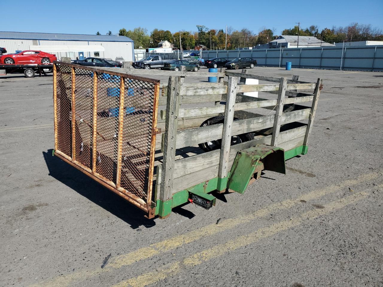 Lot #2921498693 1989 UTILITY TRAILER