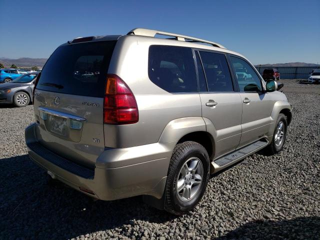 LEXUS GX 470 2004 gold  gas JTJBT20X340025406 photo #4