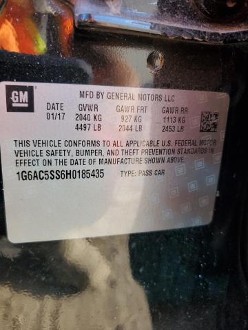 2017 CADILLAC ATS PREMIU 1G6AC5SS6H0185435