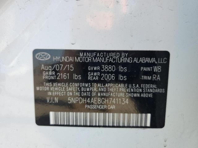 VIN 5NPDH4AE8GH741134 2016 Hyundai Elantra, SE no.13