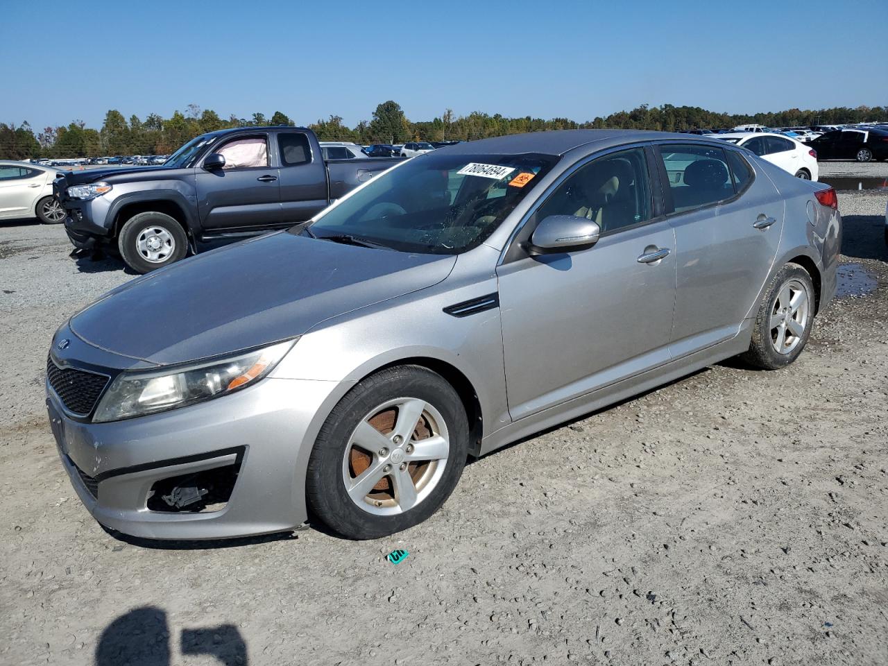 Lot #2962405131 2015 KIA OPTIMA LX