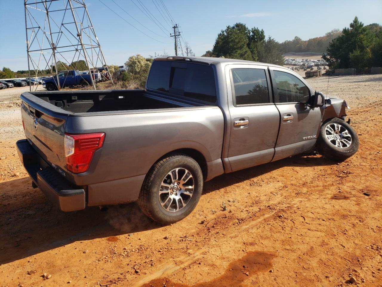 Lot #3030426460 2021 NISSAN TITAN SV