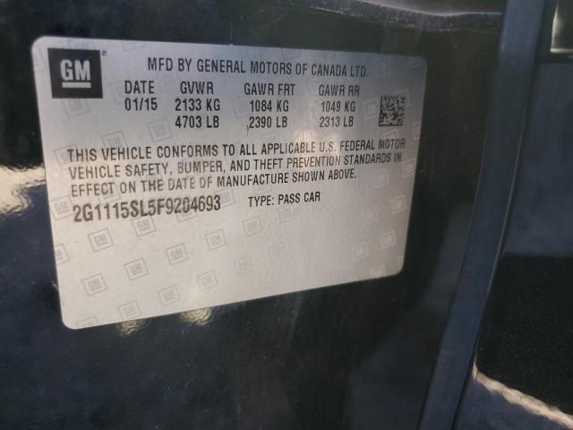 2015 CHEVROLET IMPALA LT - 2G1115SL5F9204693