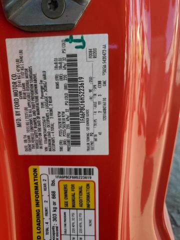 2017 FORD MUSTANG GT - 1FA6P8CF6H5223619