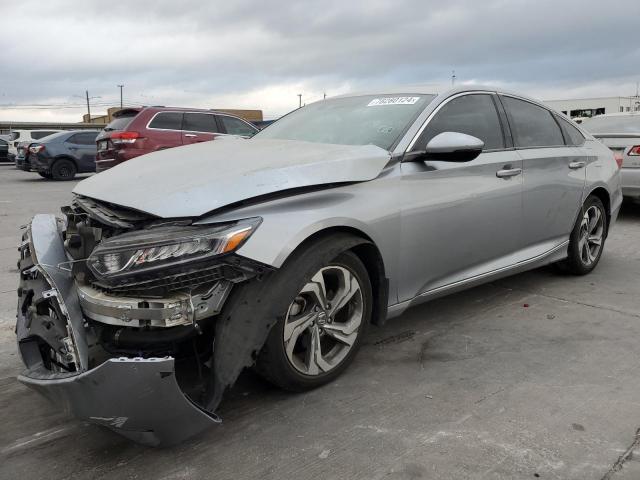 HONDA ACCORD EXL 2018 silver  gas 1HGCV1F55JA128982 photo #1