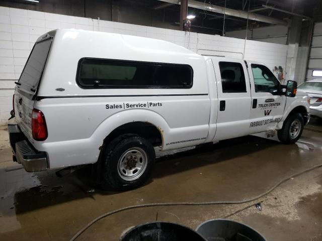 FORD F250 SUPER 2016 white crew pic gas 1FT7W2A69GEA64823 photo #4