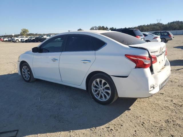 NISSAN SENTRA S 2019 white  gas 3N1AB7APXKY357989 photo #3