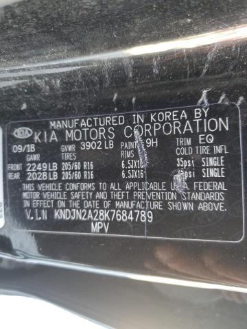 2019 KIA SOUL - KNDJN2A28K7684789