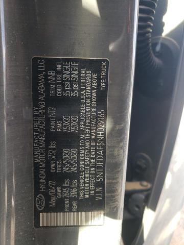 2022 HYUNDAI SANTA CRUZ - 5NTJEDAF5NH029165