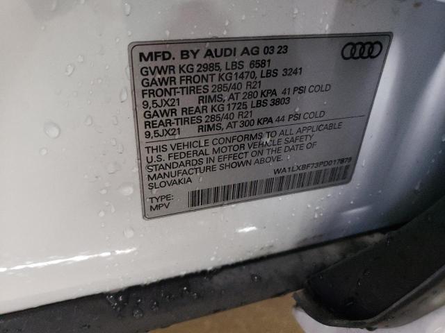 VIN WA1LXBF73PD017879 2023 AUDI Q7 no.13