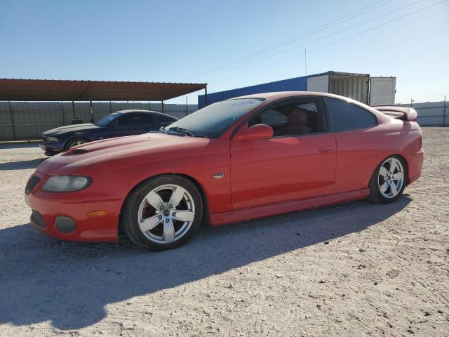 PONTIAC GTO 2005 red  gas 6G2VX12U95L427522 photo #1