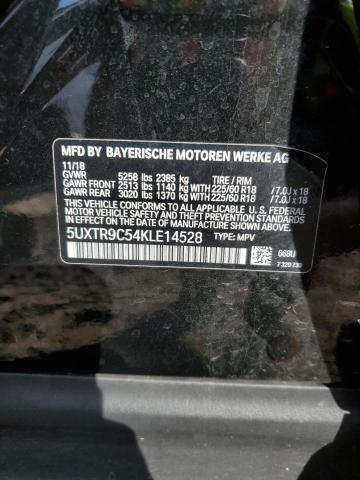 2019 BMW X3 XDRIVE3 - 5UXTR9C54KLE14528