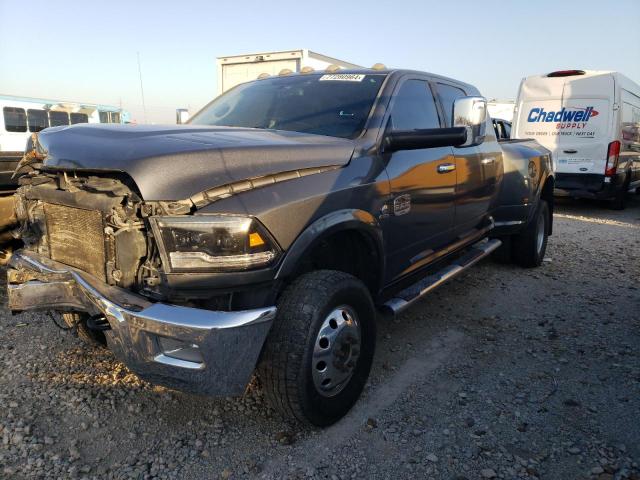 DODGE RAM 3500 L 2012 gray crew pic diesel 3C63DRNL9CG127202 photo #1