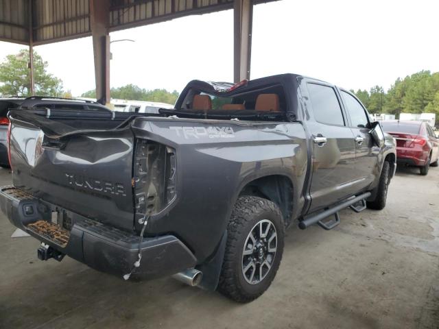 TOYOTA TUNDRA CRE 2018 gray  flexible fuel 5TFAW5F11JX720710 photo #4