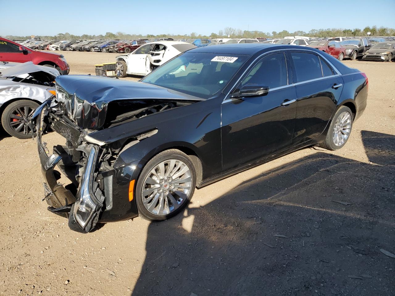 Lot #2943131415 2014 CADILLAC CTS LUXURY