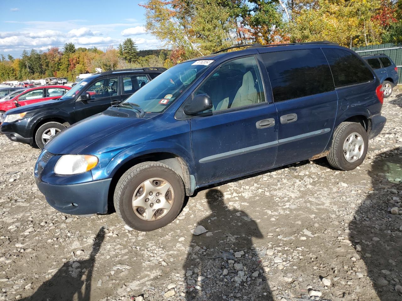 Lot #2902769206 2002 DODGE CARAVAN SE