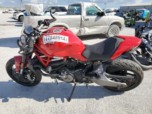 DUCATI MONSTER 82 2018 red  gas ZDMMACLS1JB001634 photo #4