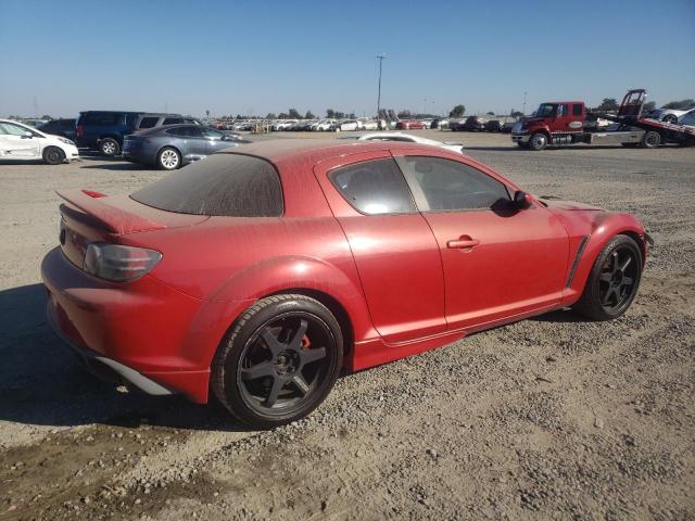 MAZDA RX8 2004 red  gas JM1FE173340122567 photo #4