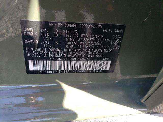 2024 SUBARU CROSSTREK - 4S4GUHU69R3818575