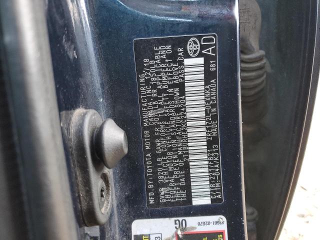 2019 TOYOTA COROLLA L - 2T1BURHE2KC224204