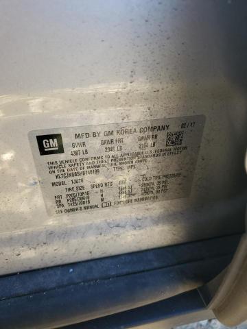 2017 CHEVROLET TRAX LS - KL7CJNSB5HB140189