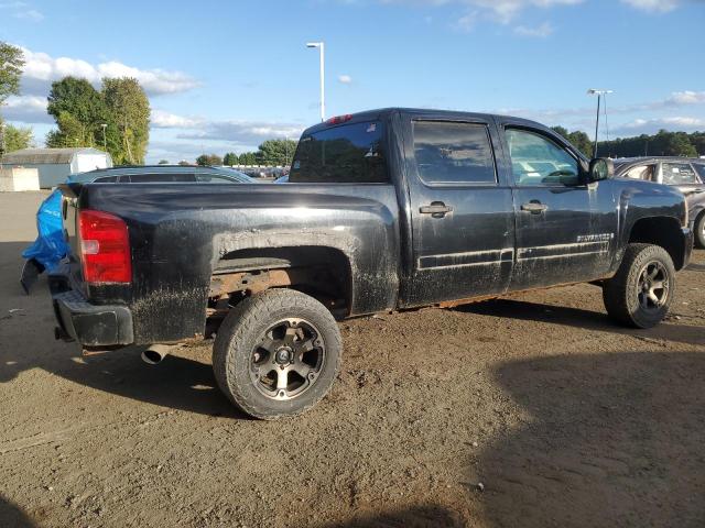 CHEVROLET SILVERADO 2009 black crew pic gas 3GCEK13C59G123717 photo #4