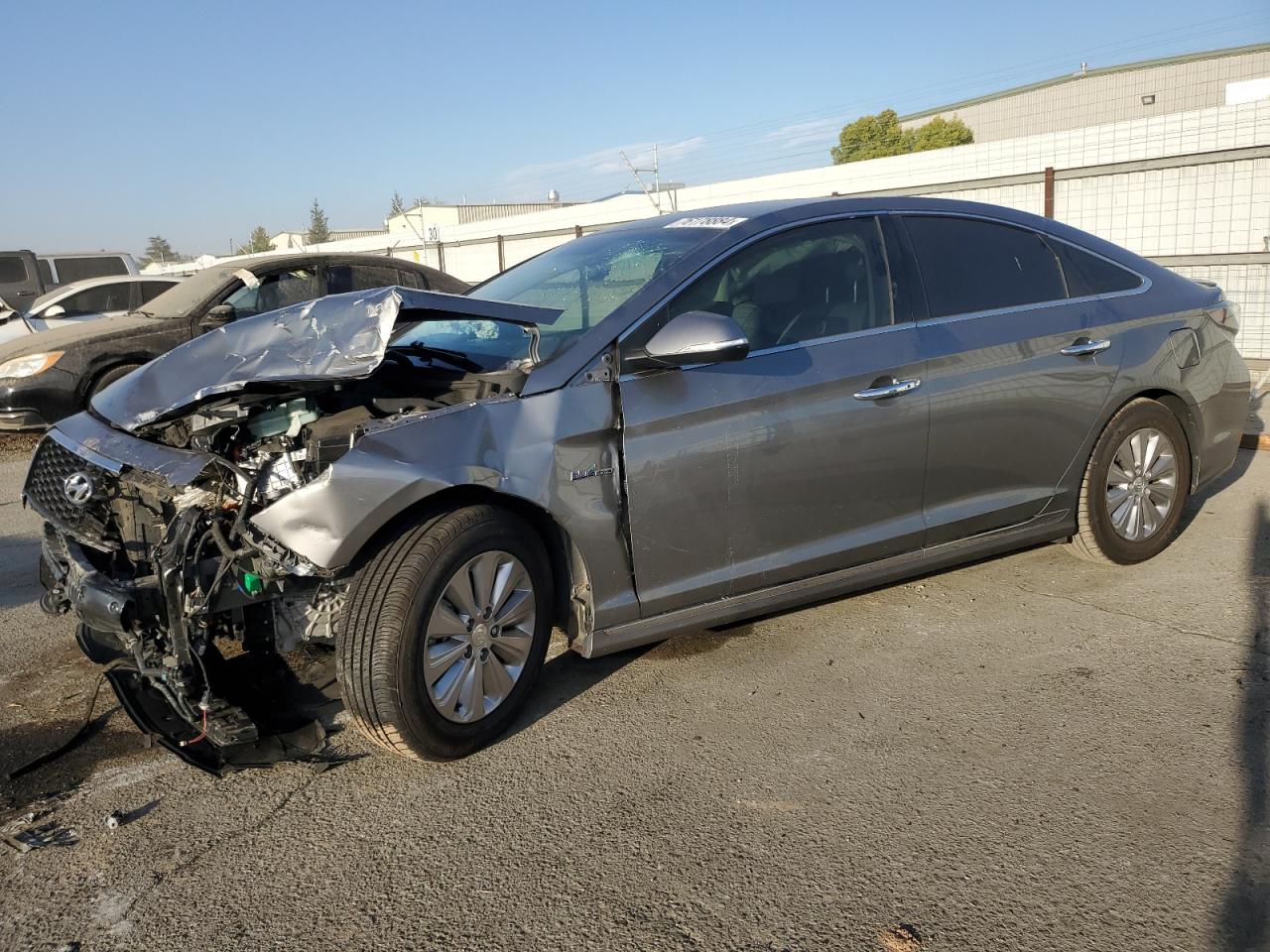 Lot #3030816504 2017 HYUNDAI SONATA HYB