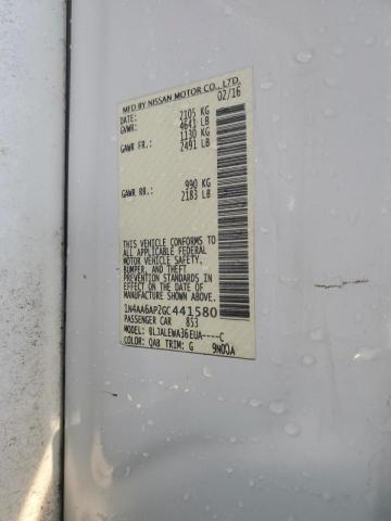2016 NISSAN MAXIMA 3.5 - 1N4AA6AP2GC441580