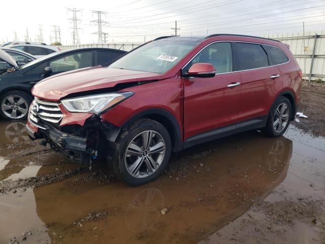 HYUNDAI SANTA FE G 2014 red  gas KM8SRDHF4EU076282 photo #1