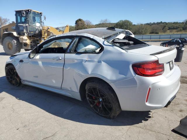 BMW M2 CS 2020 white  gas WBS1J3C09L7H44704 photo #3