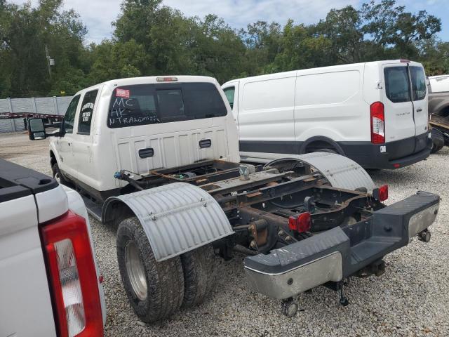 FORD F350 SUPER 2016 white crew pic diesel 1FT8W3DT6GED45229 photo #3