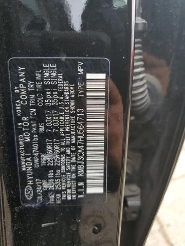 2017 HYUNDAI TUCSON LIM - KM8J3CA47HU564713
