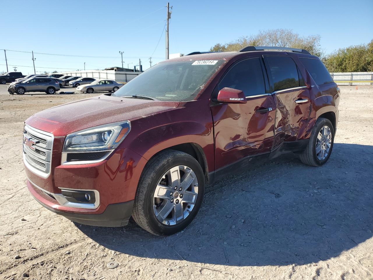 Lot #2970091280 2017 GMC ACADIA LIM